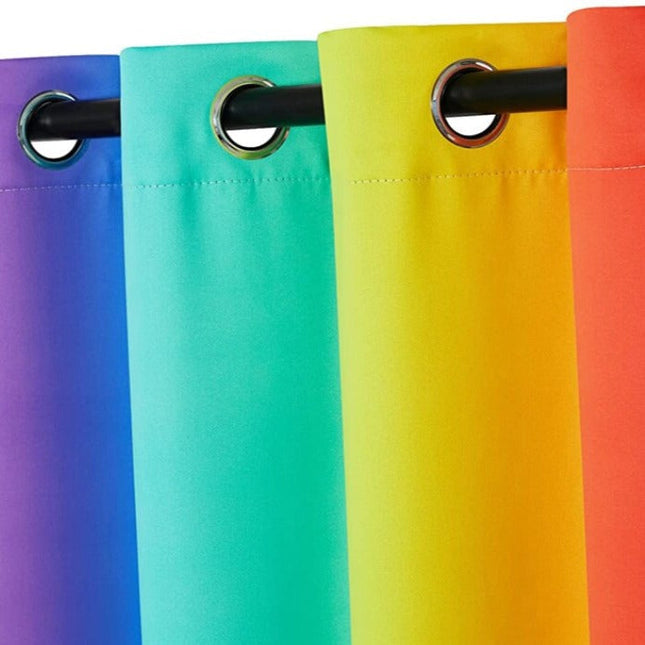 Verdunkelungsvorhang Regenbogenfarben für Kinderzimmer