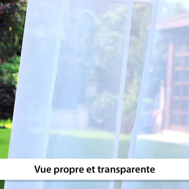 Transparenter Outdoor Vorhang für die Terrasse