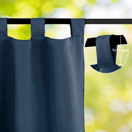 Outdoor Vorhang wasserdicht in Dunkelblau