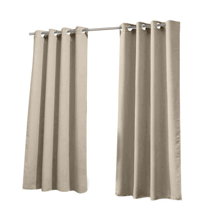 Wetterfester Pergola-Vorhang als Outdoor-Sichtschutz