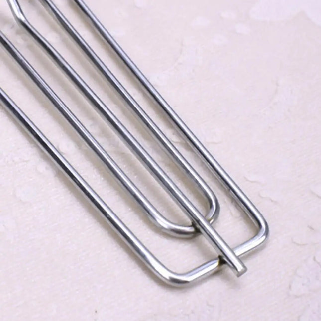 Faltenlegehaken für Gardinen aus Metall