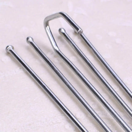 Faltenlegehaken für Gardinen aus Metall