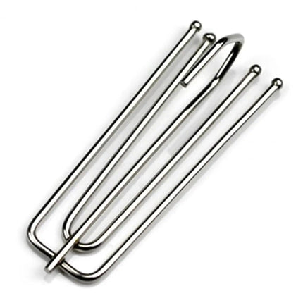 Faltenlegehaken für Gardinen aus Metall