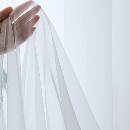 Transparente Outdoor Gardine für Balkon