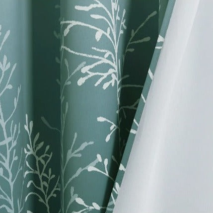 Outdoor Vorhang Grün mit Farbverlauf