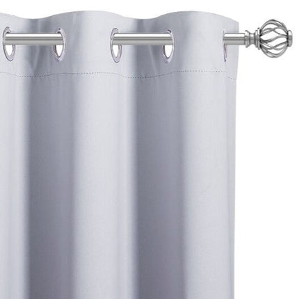 Grauer Outdoor Vorhang für Terrasse Balkon