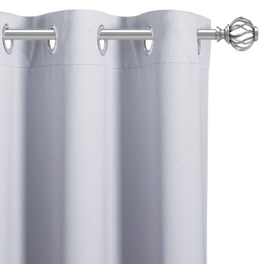 Grauer Outdoor Vorhang für Terrasse Balkon