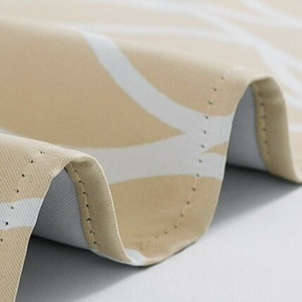 Outdoor-Vorhang Ferala mit modernem Wellenmuster