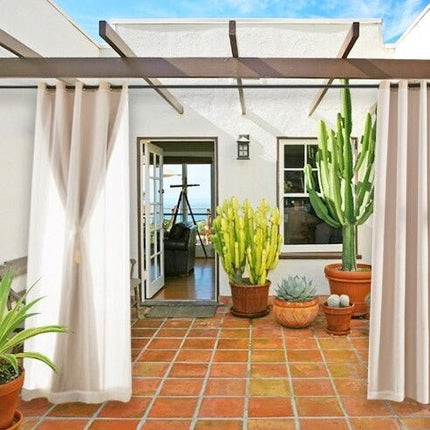 Wetterfester Outdoor Vorhang für Balkon