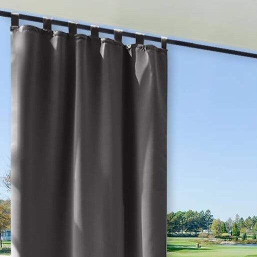 Blickdichter Outdoor Vorhang mit Schlaufen