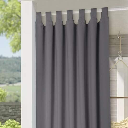 Blickdichter Outdoor Vorhang mit Schlaufen