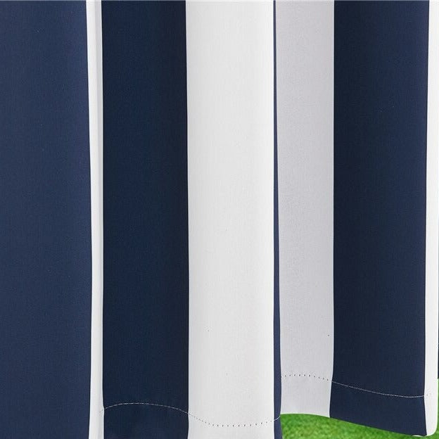 Gestreifter Outdoor Vorhang für Balkon