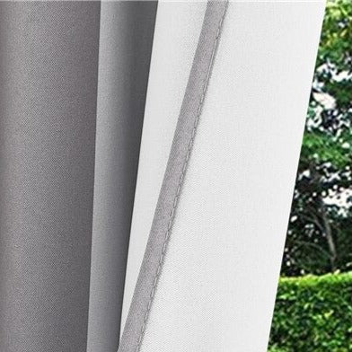 Gestreifter Outdoor Vorhang für Balkon