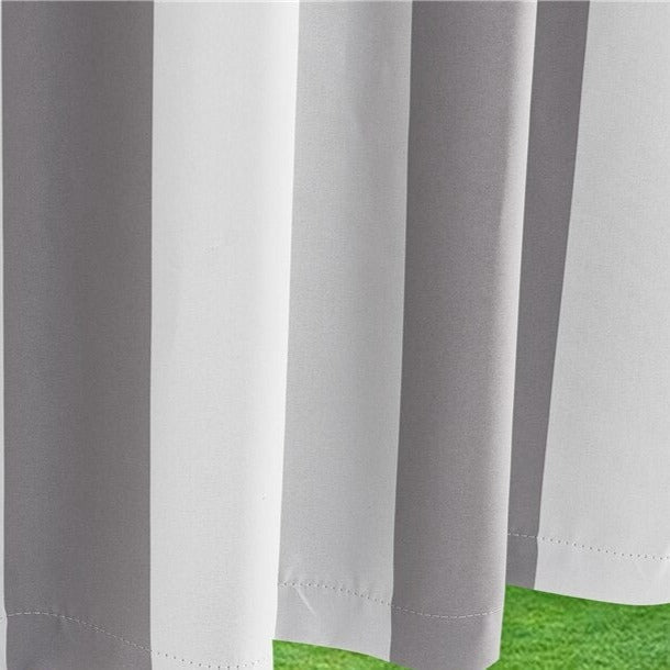 Gestreifter Outdoor Vorhang für Balkon