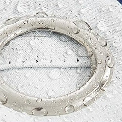 Gestreifter Outdoor Vorhang für Balkon