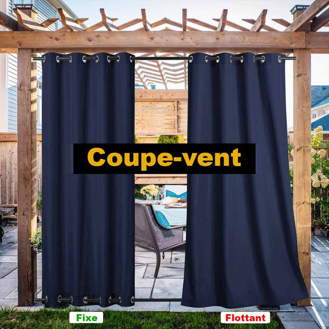 Pavillon-Vorhang Sungei wetterfest mit Ösen