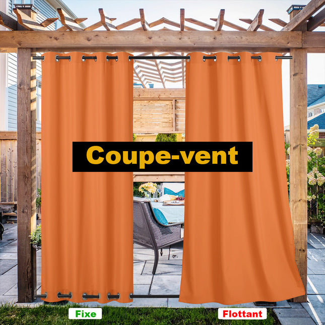 Pavillon-Vorhang Sungei wetterfest mit Ösen