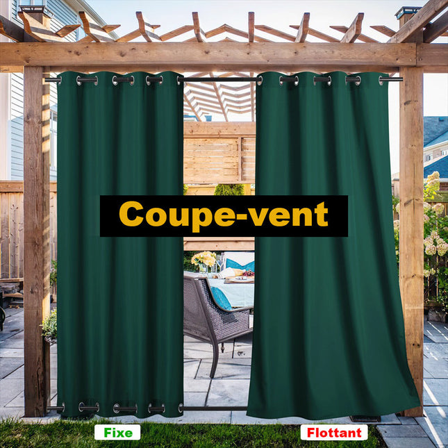 Pavillon-Vorhang Sungei wetterfest mit Ösen