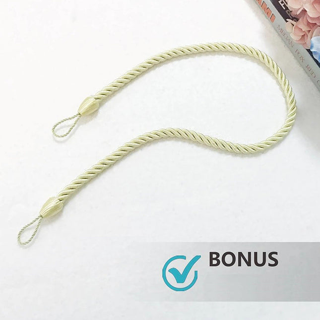 Wetterfester Outdoor-Vorhang für Balkon & Terrasse