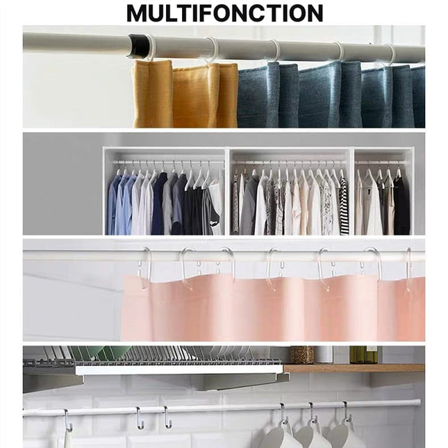 Teleskop Gardinenstange zum Klemmen