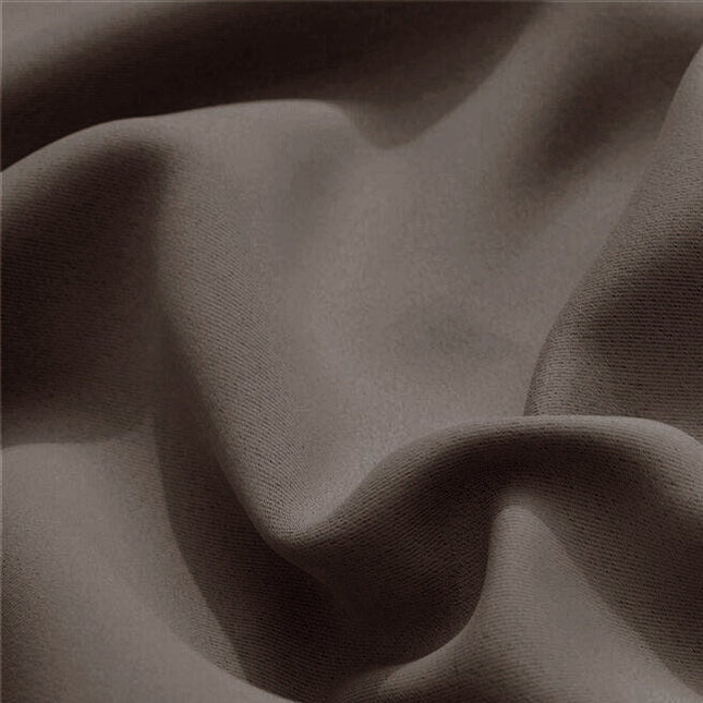 Wasserdichter Outdoor Vorhang Braun mit Ösen