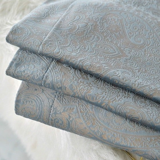 Verdunkelungsvorhang mit elegantem Paisley-Muster