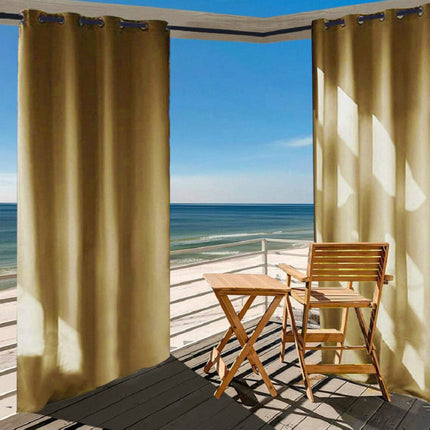 Outdoor-Sichtschutzvorhang für Terrasse und Pergola