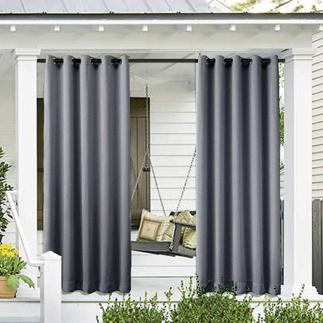 Blickdichter Outdoor Vorhang für die Veranda