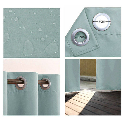 Pavillon-Vorhang Peuplier wetterfest mit Ösen