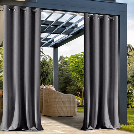 Wetterfester Outdoor-Vorhang Nyssa mit Ösen