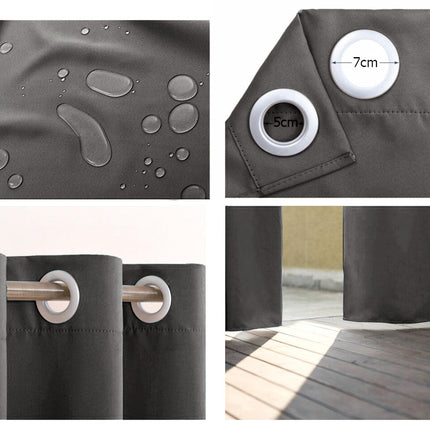 Outdoor Vorhang blickdicht für Pergola