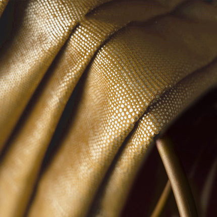 Verdunkelungsvorhang Gelb mit Sternenmuster