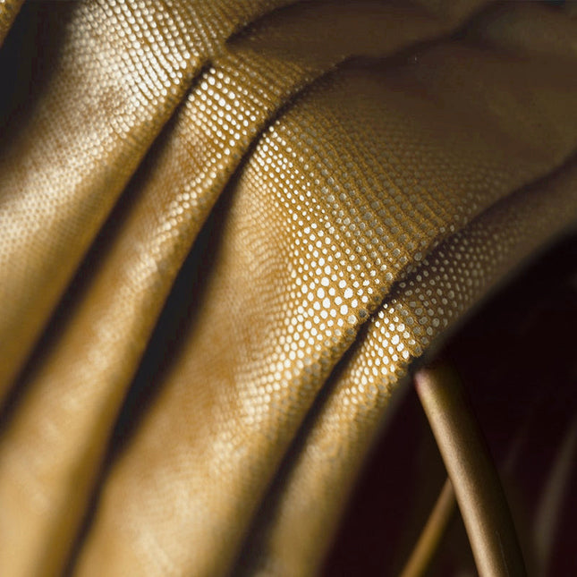 Verdunkelungsvorhang Gelb mit Sternenmuster