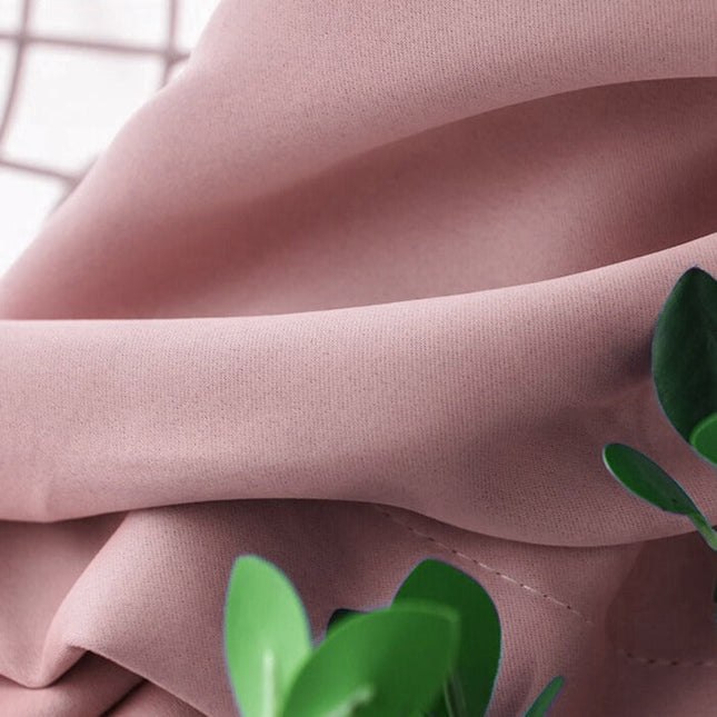 Blickdichter Verdunkelungsvorhang in Altrosa