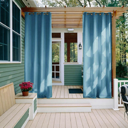 Wetterfester Vorhang für Pergola Balkon