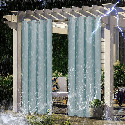 Wetterfester Outdoor Vorhang für Terrasse