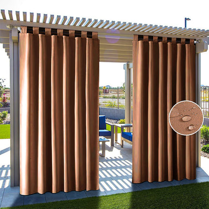 Wasserdichter Outdoor Vorhang mit Schlaufen