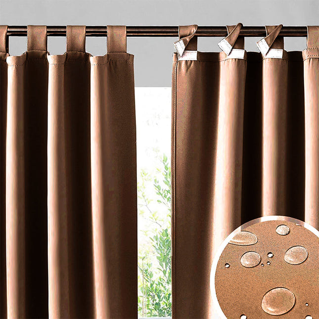 Wasserdichter Outdoor Vorhang mit Schlaufen