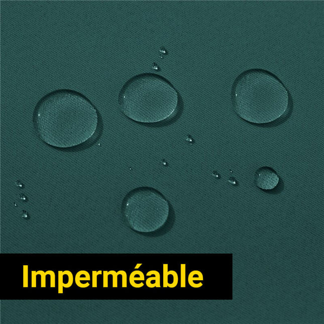 Wasserfester Outdoor-Vorhang in Petrolgrün