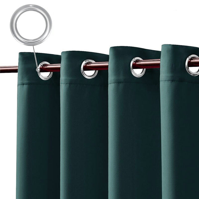 Wasserfester Outdoor-Vorhang in Petrolgrün