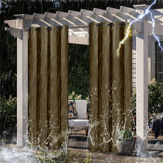 Gartenvorhang wetterfest und blickdicht