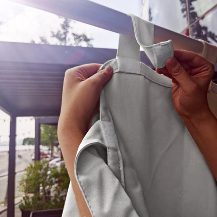 Outdoor Vorhang mit Schlaufen für Pergola