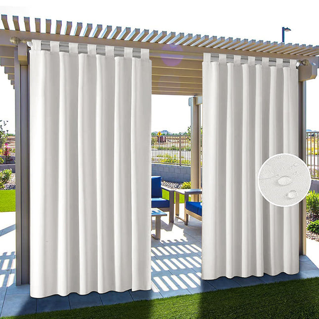 Outdoor Vorhang mit Schlaufen für Pergola