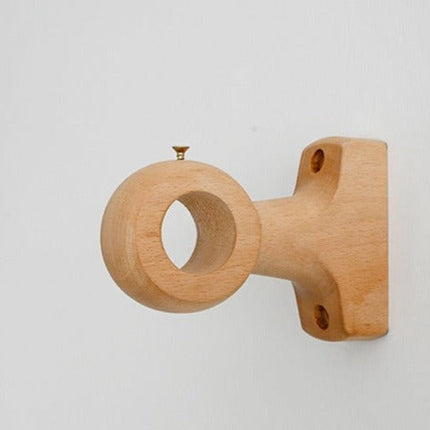 Gardinenstange aus Holz Natur