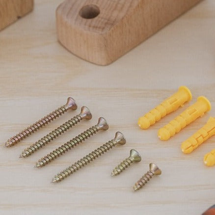 Gardinenstange aus Holz Natur