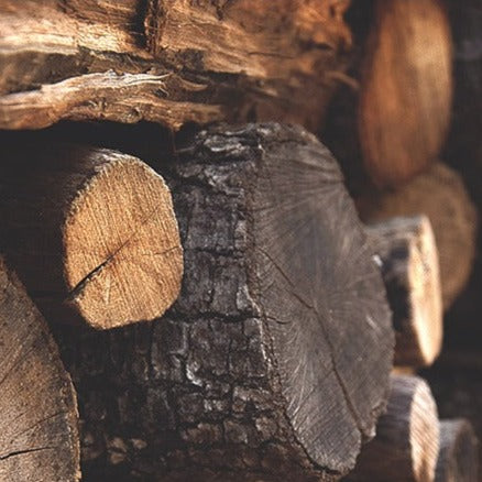 Gardinenstange aus Holz Natur