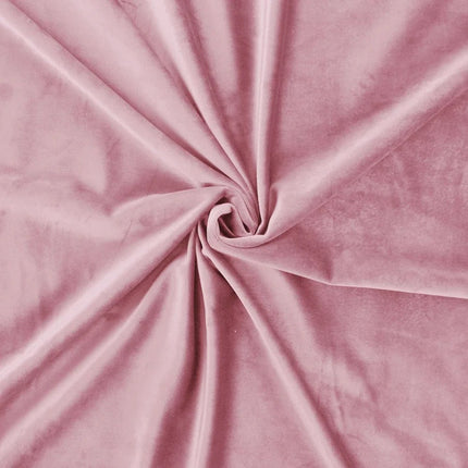 Rosa Samt Verdunkelungsvorhang mit Ösen