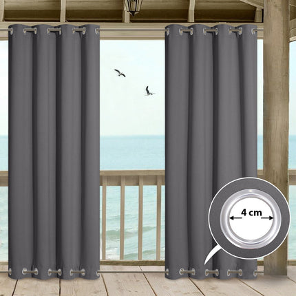 Outdoor Vorhang wasserabweisend für Balkon